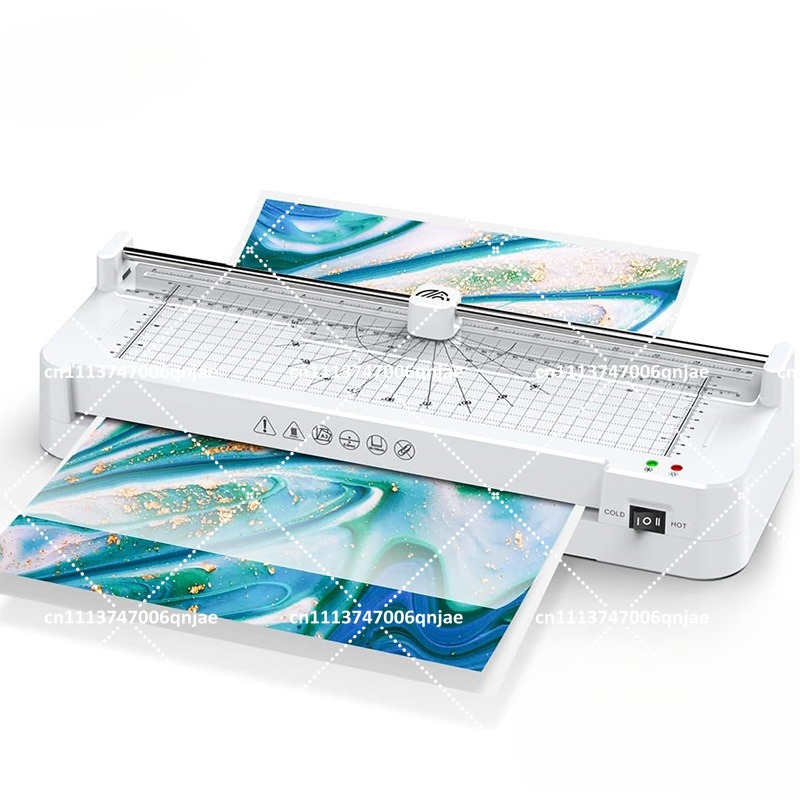 Home Textiles Fabric - جهاز تغليف A3 مع قاطع مدمج،