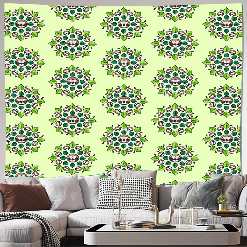 Vintage Home Textiles - البوهيمي قماش مزخرف جداري طبيعة الغابات