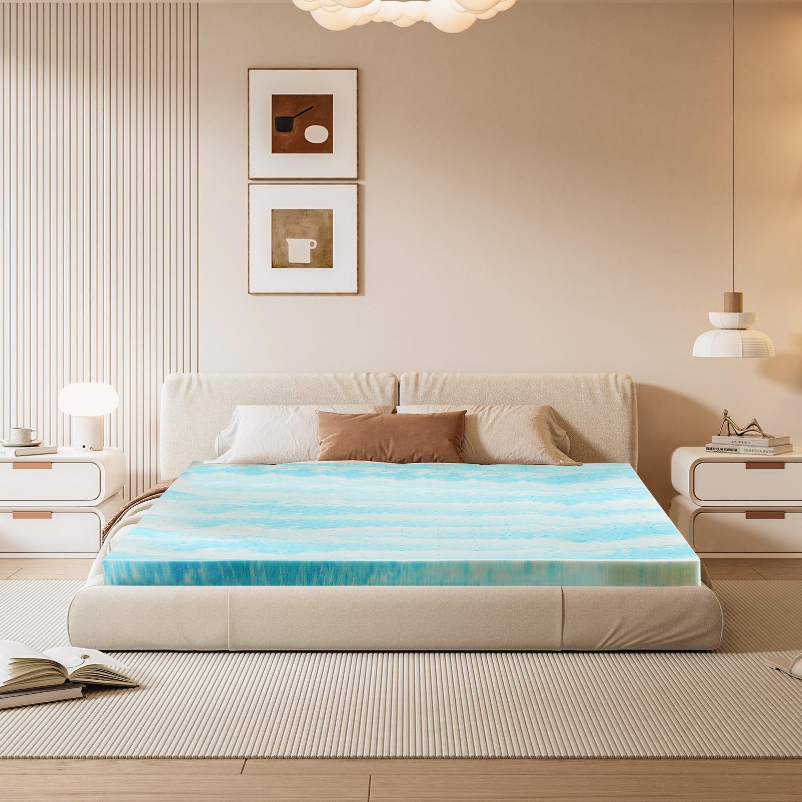 Memory Foam Topper - طبقة علوية للمرتبة من الفوم الميموري