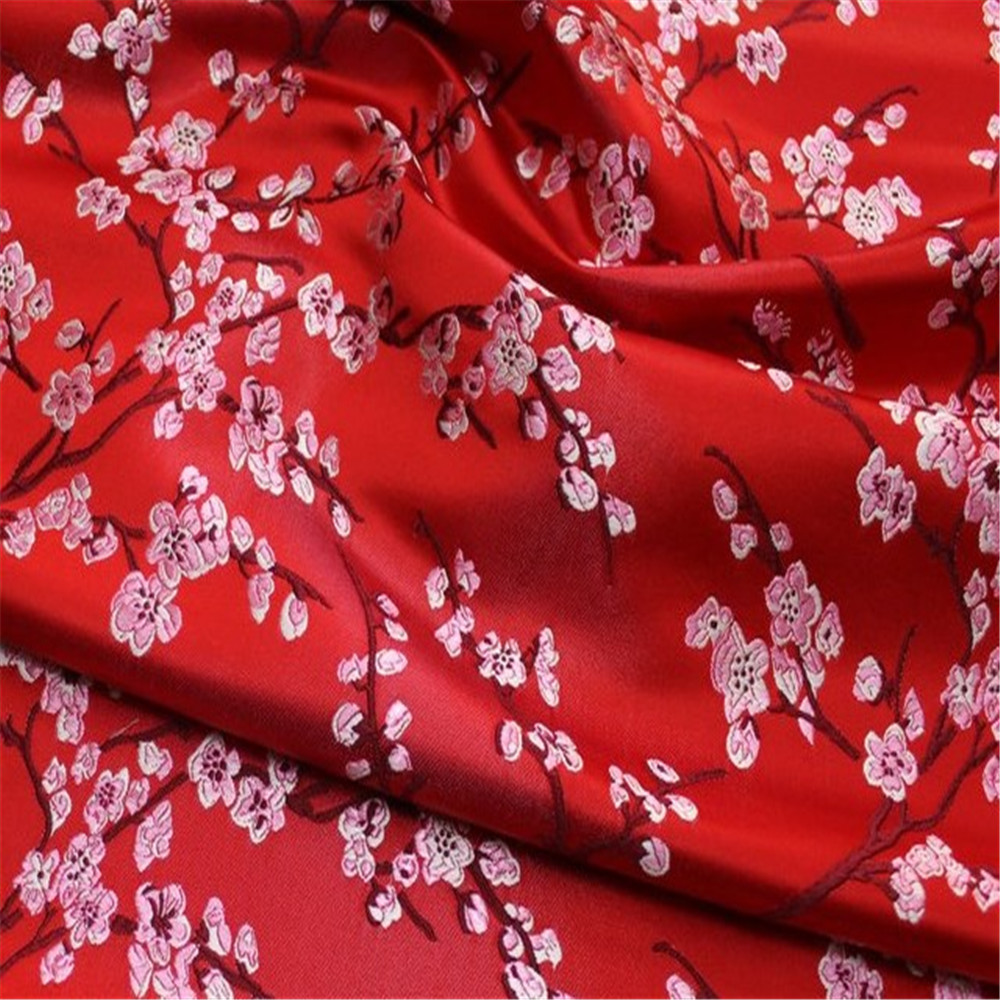 Vintage Home Textiles - عالية الجودة زهرة البرقوق قوية نسيج