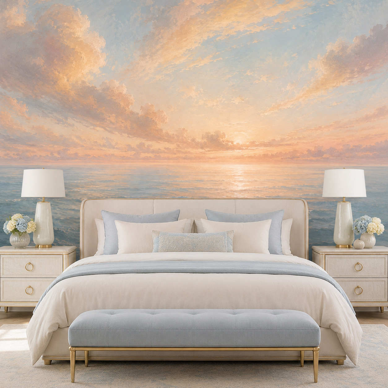 ورق جدران ذاتي اللصق بتصميم شر - مراجعة Sunrise Home Textiles & Apparel وسعره
