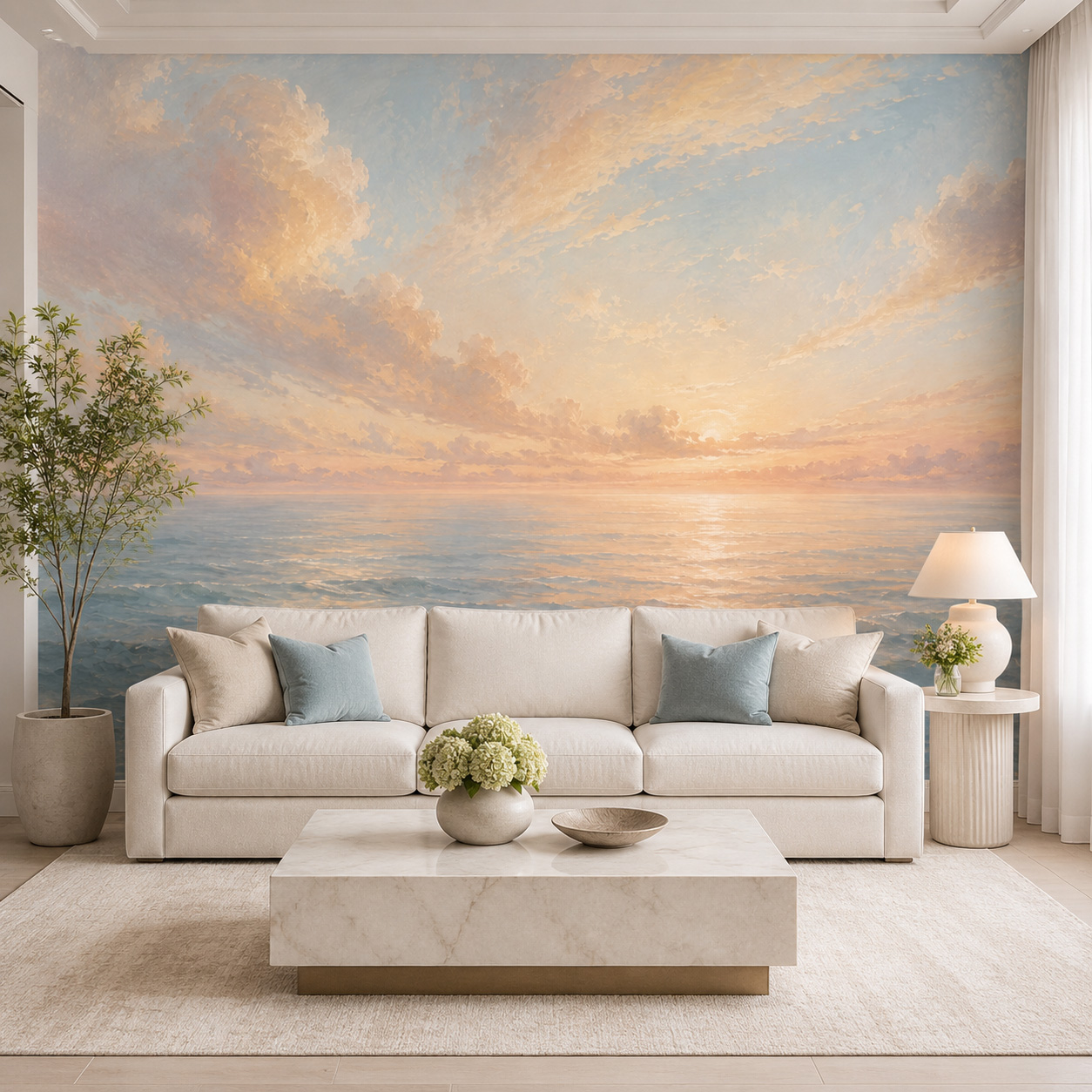 ورق جدران ذاتي اللصق بتصميم شر - مراجعة Sunrise Home Textiles & Apparel وسعره
