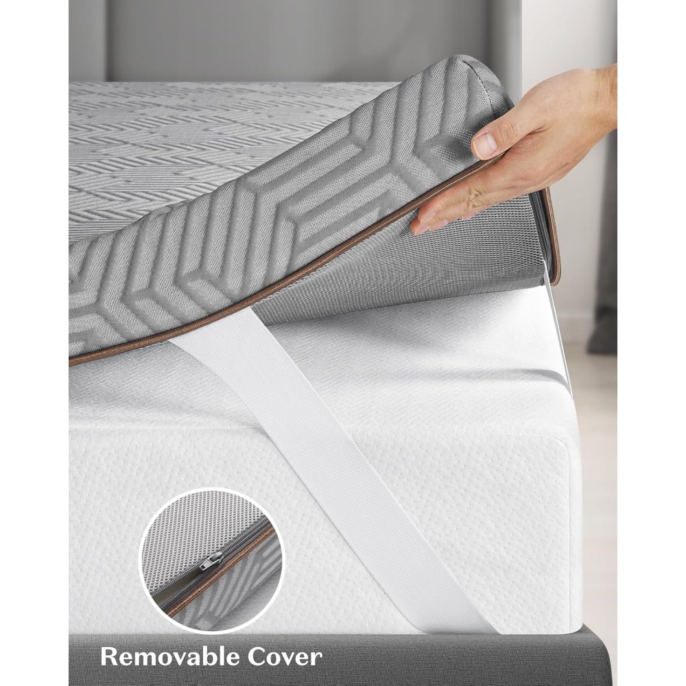 مرتبة علوية ثابتة بالحجم الكام - مراجعة Memory Foam Topper وسعره