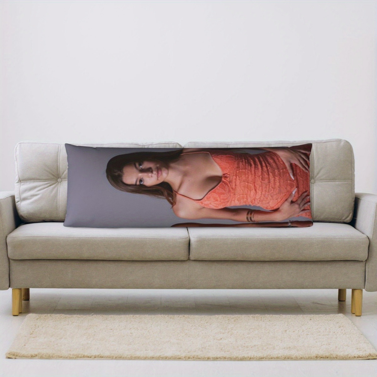 غطاء وسادة مخصص بصورة شخصية -  - مراجعة Home Textiles Fabric وسعره
