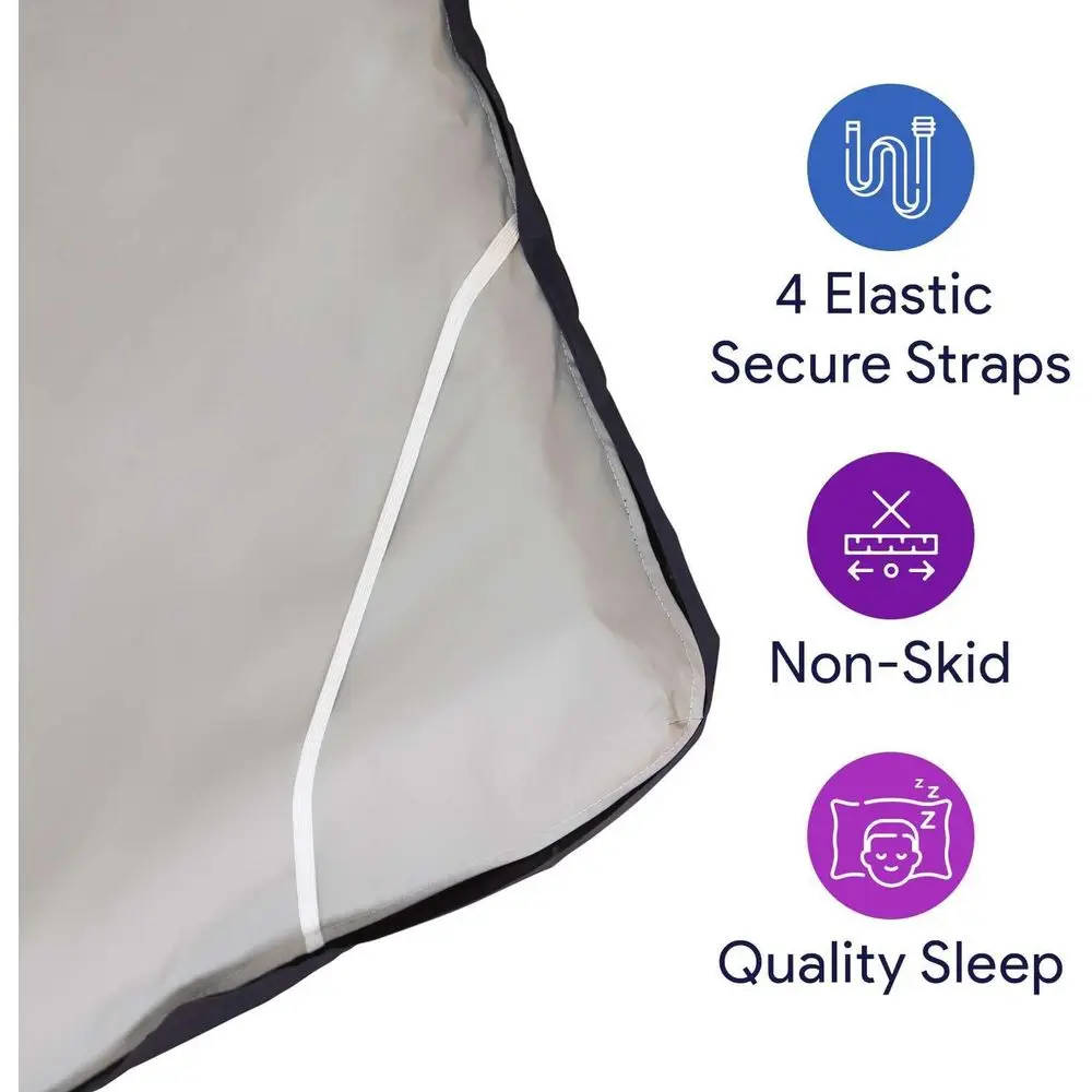 غطاء فراش من الإسفنج الذاكر -  - مراجعة Memory Foam Topper وسعره